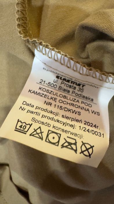 Koszulobluza Combatshirt elremet rozmiar. L