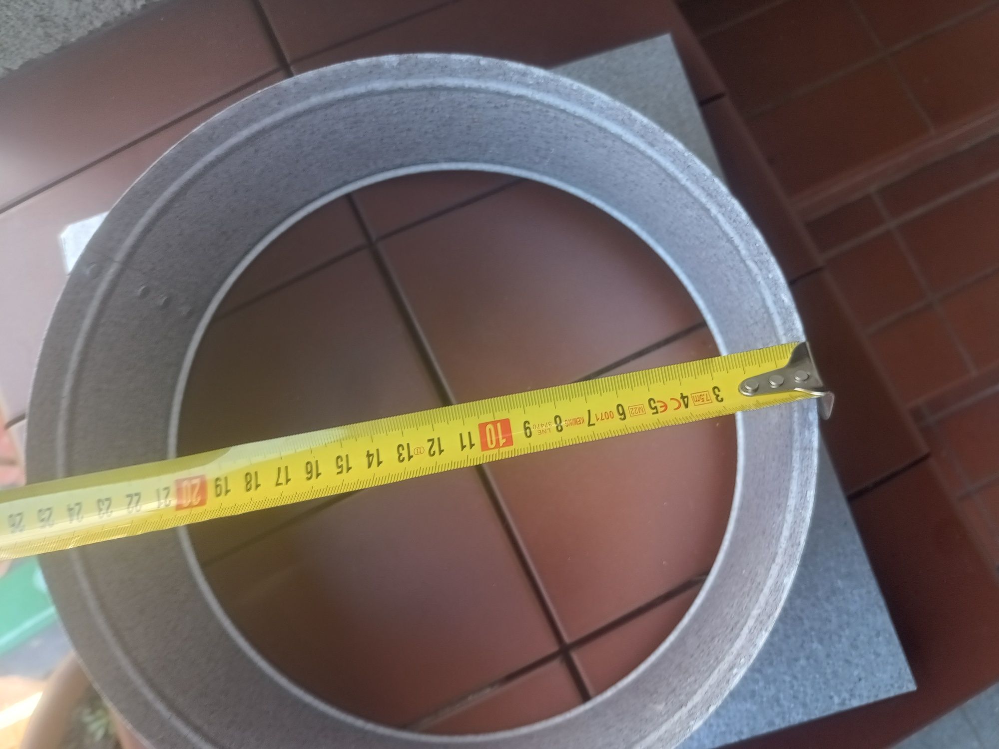 Szalunek tracony + zakończenie komina Shiedel 20 cm