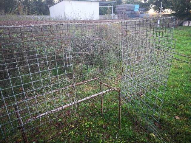 Klatka dla królika kura kaczka