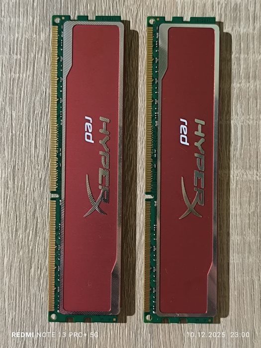 Pamięć RAM DDR3 16GB (2x8) 1600 CL10 Kingston HyperX Red