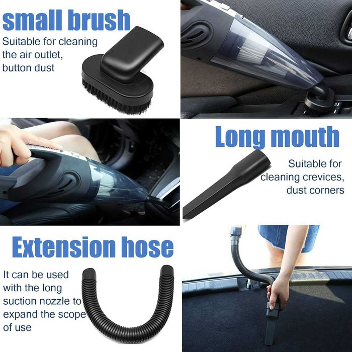Аккумуляторный автомобильный пылесос Wireless Vehicle Vacuum Cleaner