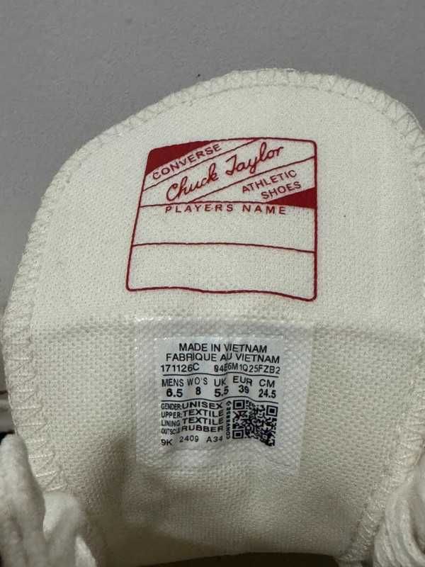 Converse Chuck Taylor All Star branco