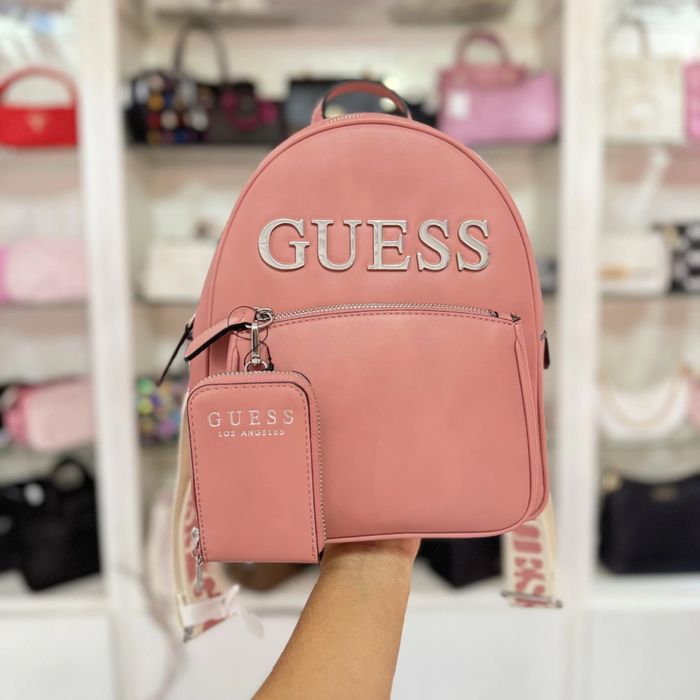Mochila Guess Rosa (ORIGINAL)