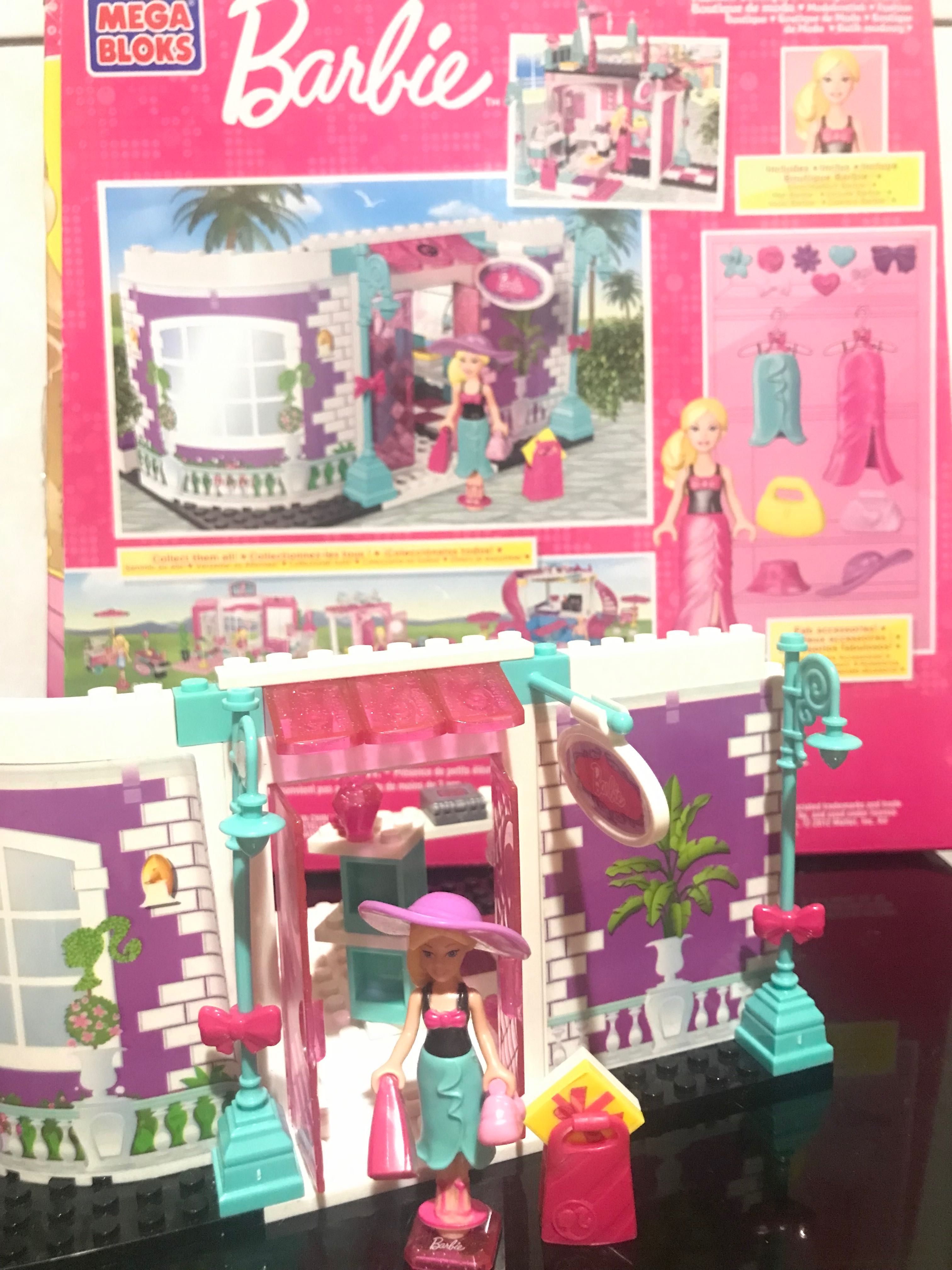 Два набори mega blocks barbie