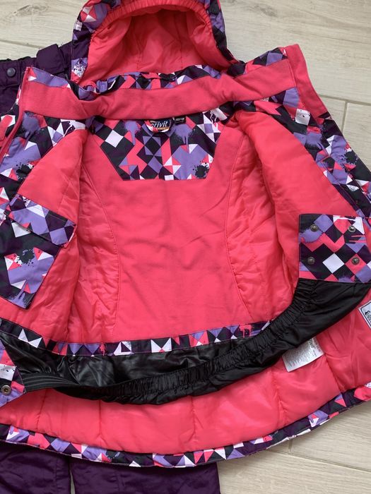 Термо костюм комбінезон для дівчинки crivit 122 128