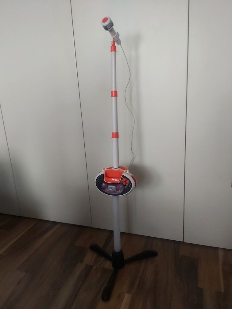 Mikrofon ze statywem i MP3 Simba