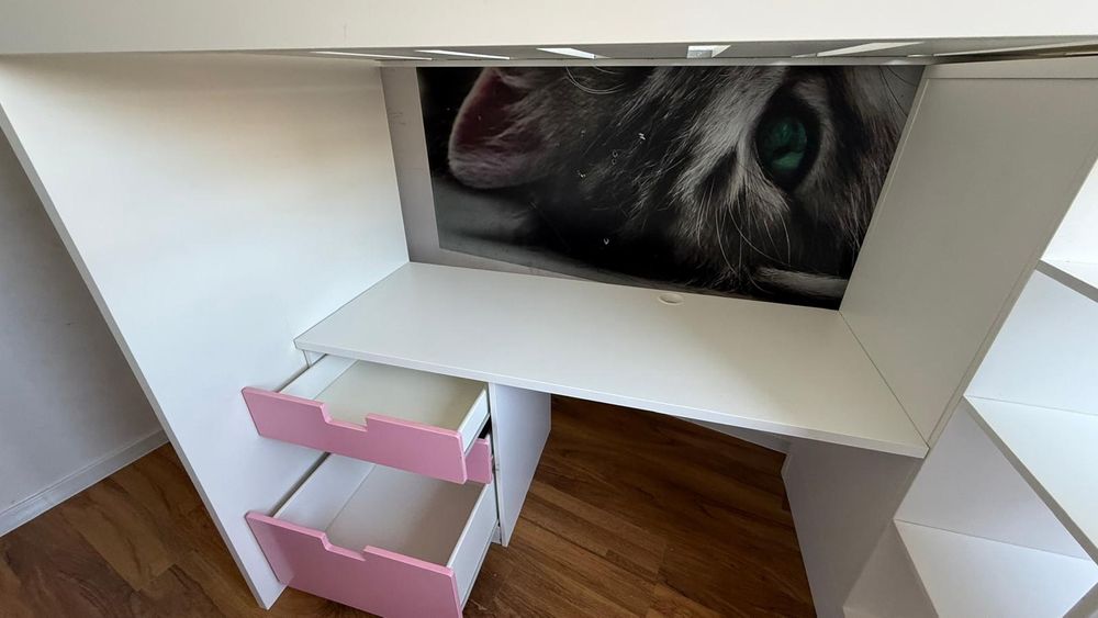 Łóżko piętrowe ikea