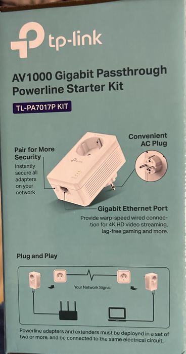 TP Link AV 1000 extensor Wifi