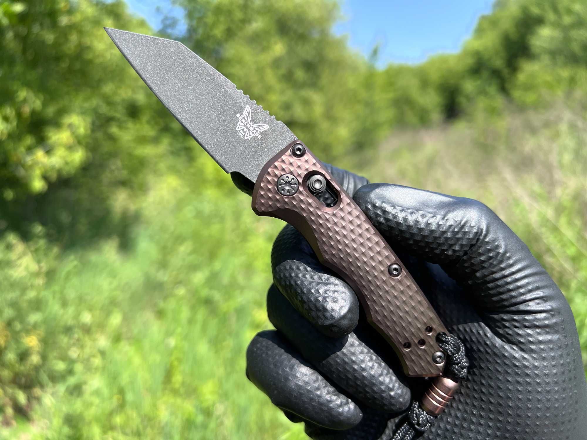 Складний ніж Benchmade Auto Immunity AXIS Lock, Cerakote CPM M4