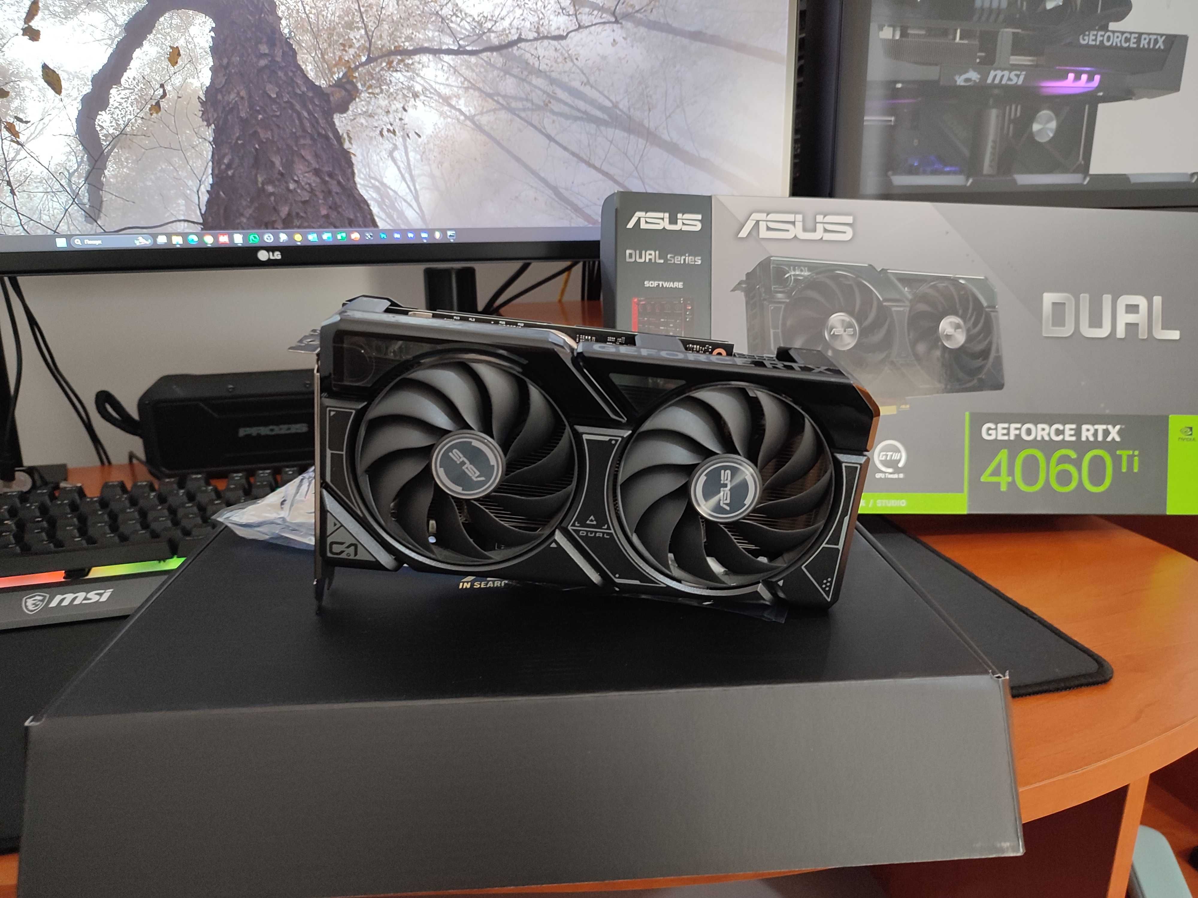 Asus GeForce RTX 4060 Ti Dual 16GB GDDR6 DLSS 3 – 360€ (preço fixo)