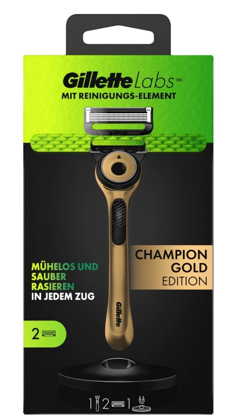 Na Lewara Maszynka do golenia Gillette Labs Champion Gold Edition