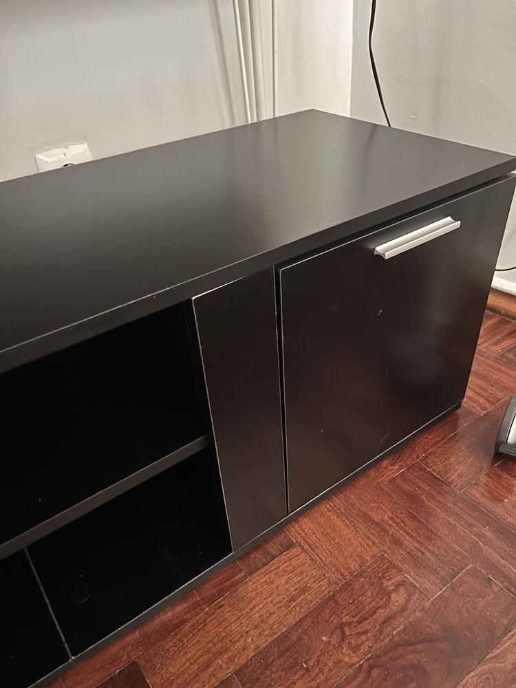 móvel de tv preto (entrego em casa)