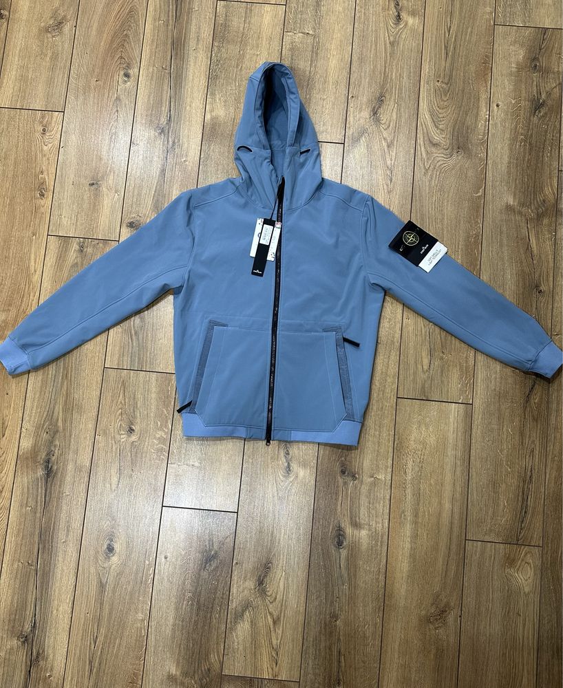 Куртка Stone Island soft shell-r e.dye technology