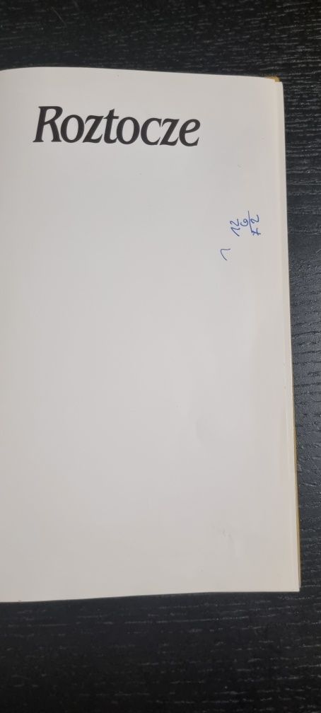 Książka Roztocze Wiesław Lipiec.