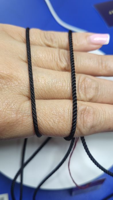 Шнурок золото 585 45.50.55 см