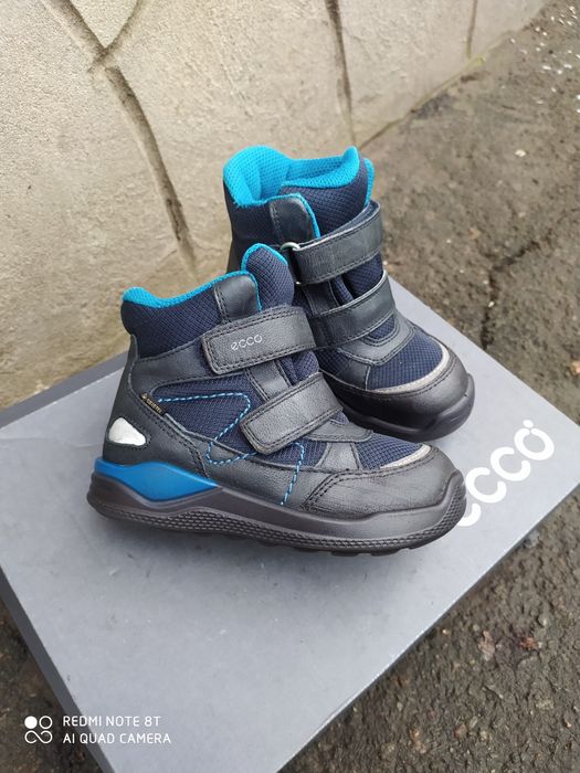 Ecco 26 термоботинки на хлопчика зимові чоботи черевики сапоги ессо