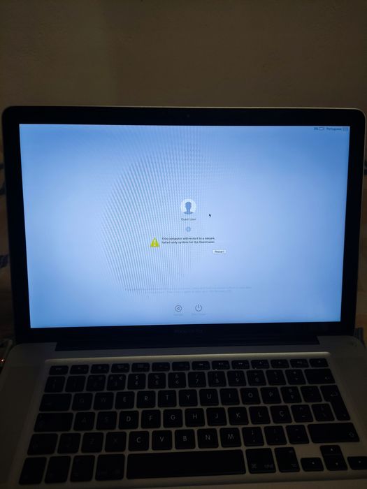 MacBook Pro 15" (Early 2011) - Para Peças