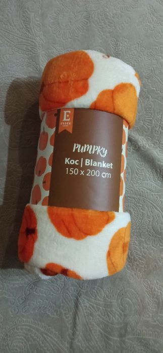 Koc 150x200cm, pumpky