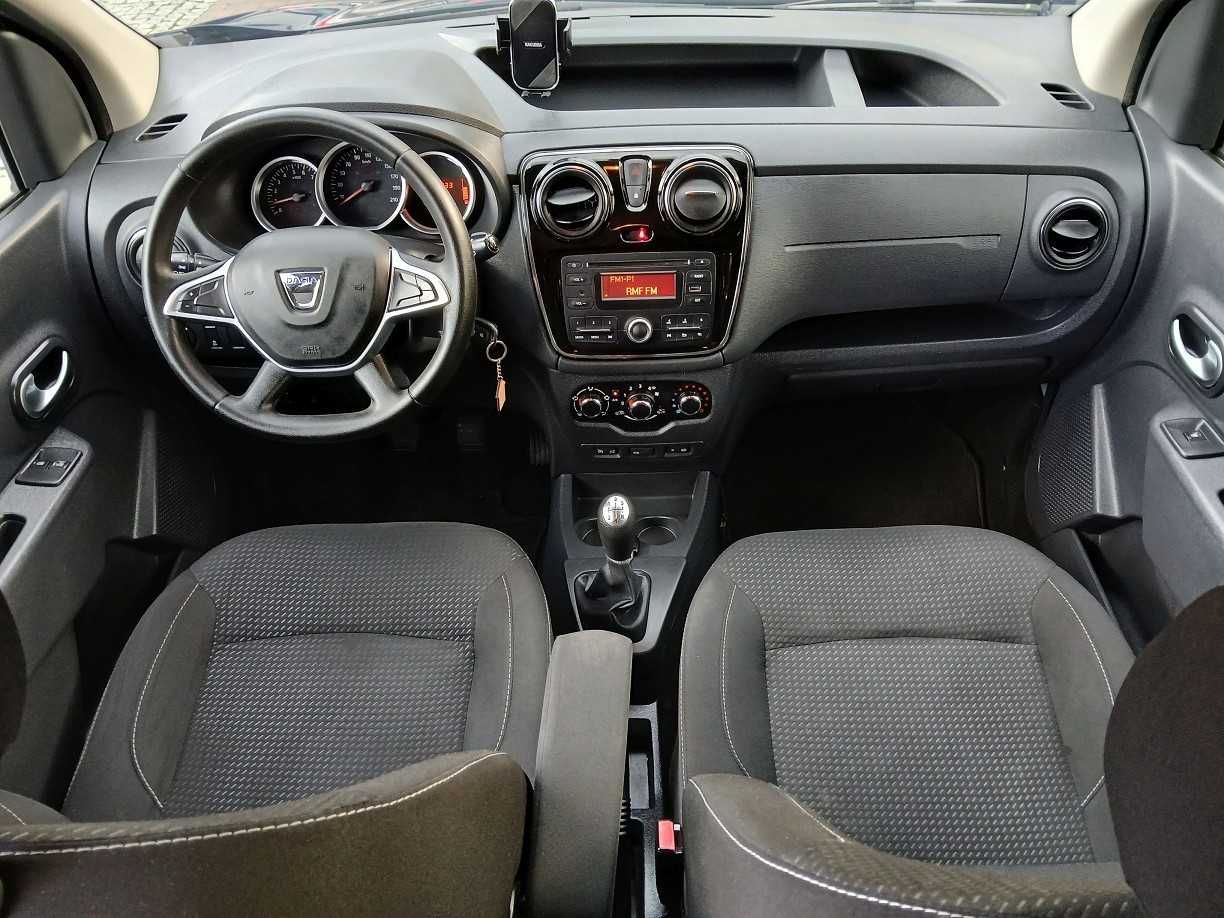 DACIA DOKKER 2017 LIFT 1.2 benzyna 5-osob. Klima HAK lekko uszkodzony