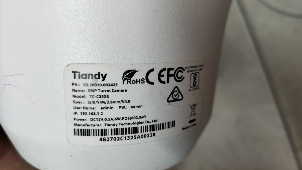 Zestaw monitoringu tiandy