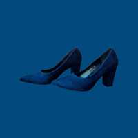 Sapatos salto alto azul navy INNOVATION