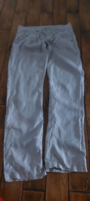 Lniane spodnie clockhouse rozmiar s