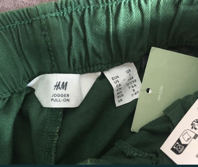Nowe spodnie dla chłopca H&M rozm. 128