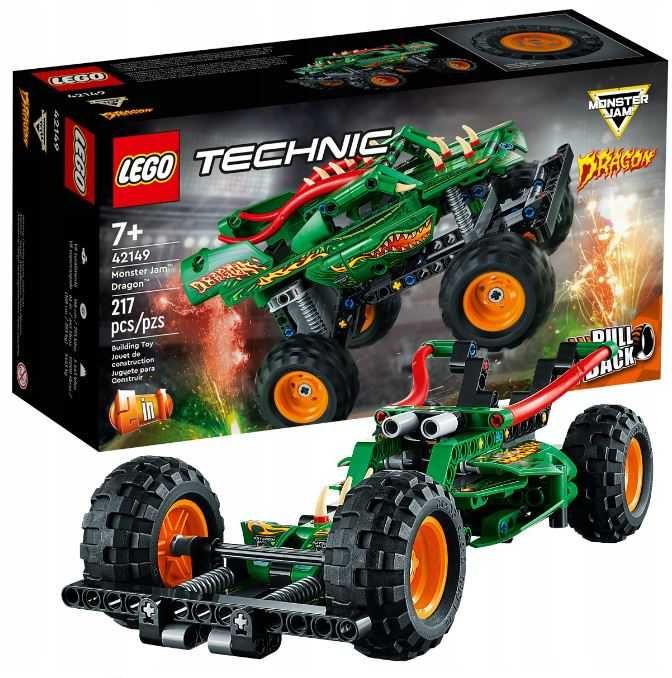 LEGO Technic Monster Jam Dragon 42149 (1)