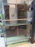 Terrarium szklane 50x30x40 (dwie sztuki )