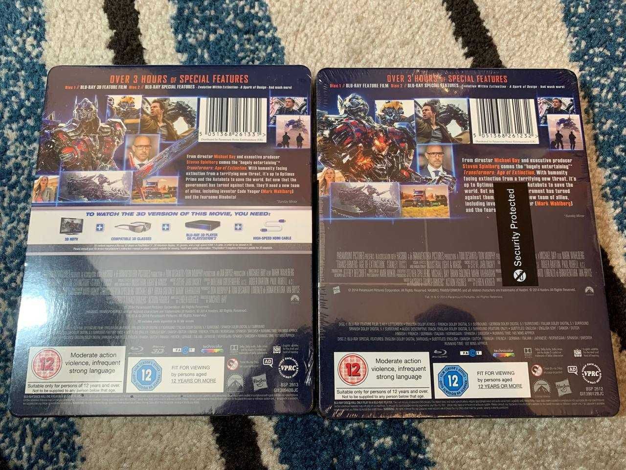 Blu-ray фільми Британських видавництв + Steelbook'и
