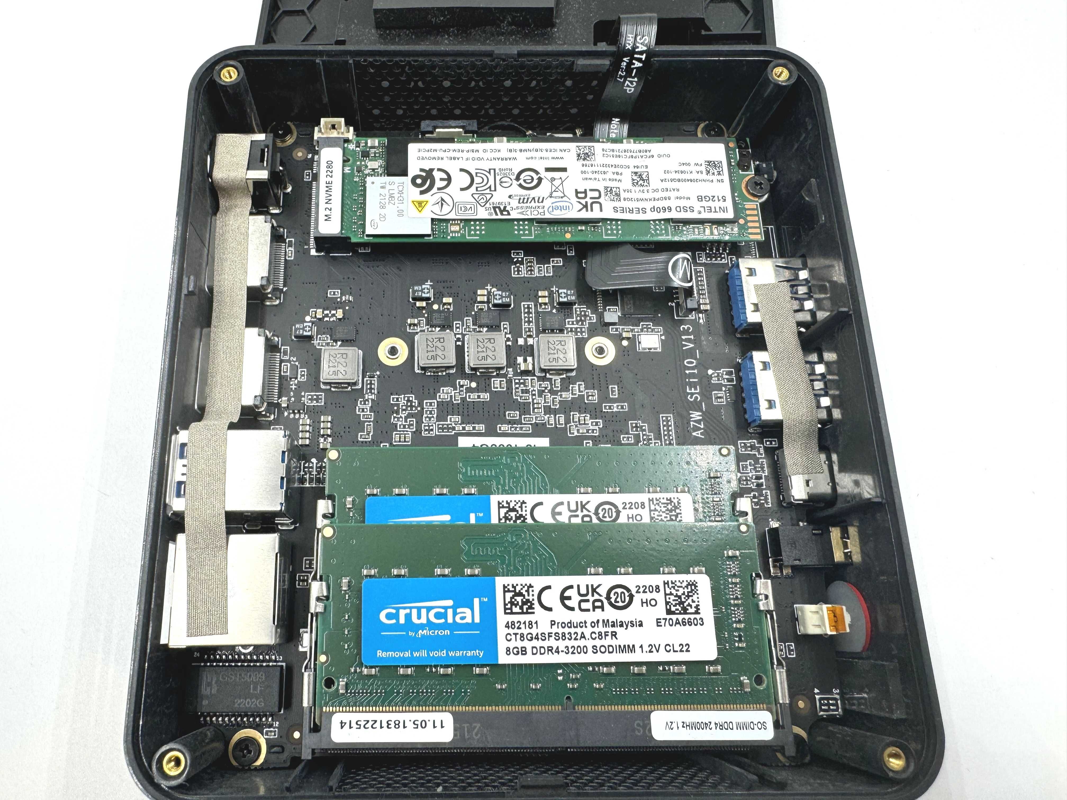 ПК Beelink SEi 10 ∙ i5-1035G4 ∙ 8gb DDR4 ∙ 128gb SSD ∙ WiFi/Bluetooth