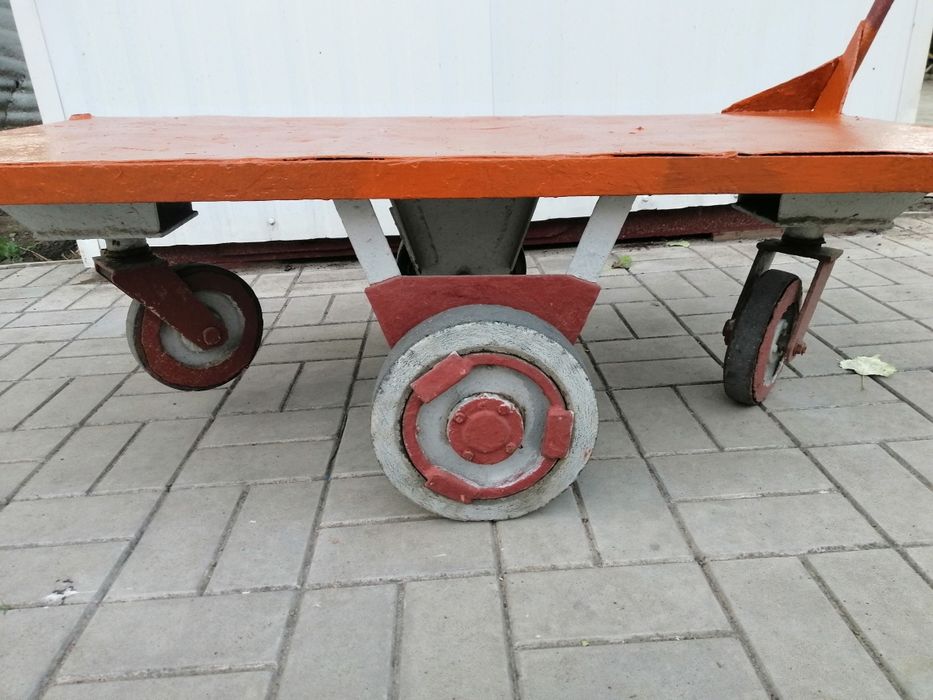 Тележка мощная!! тачка до 500кг платформенная на 4 колёсах. В наличии!