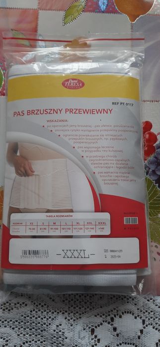 Pas brzuszny, pas Teresy