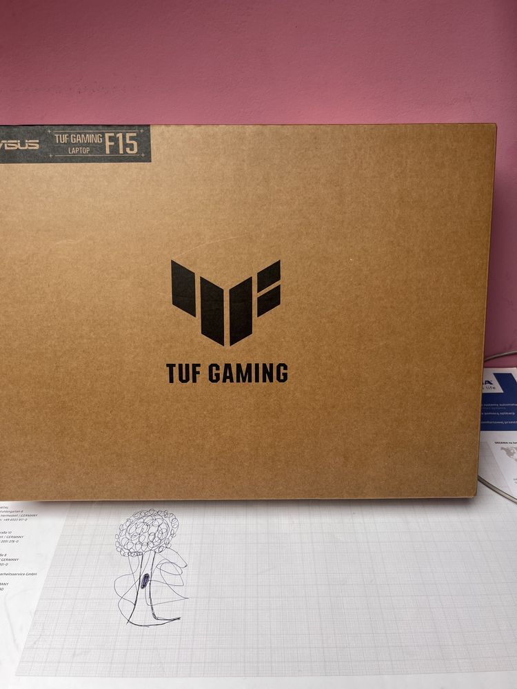 Laptop ASUS TUF Gaming F15 i5-12500h Nowy Gwarancja + Win 11