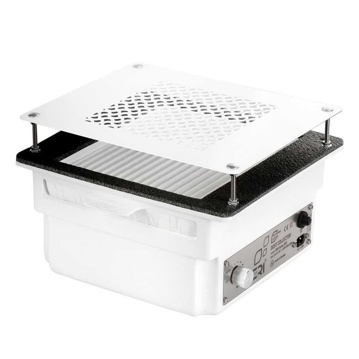 Встраиваемая маникюрная вытяжка Teri Turbo 2021 белая, 3цвета решетки