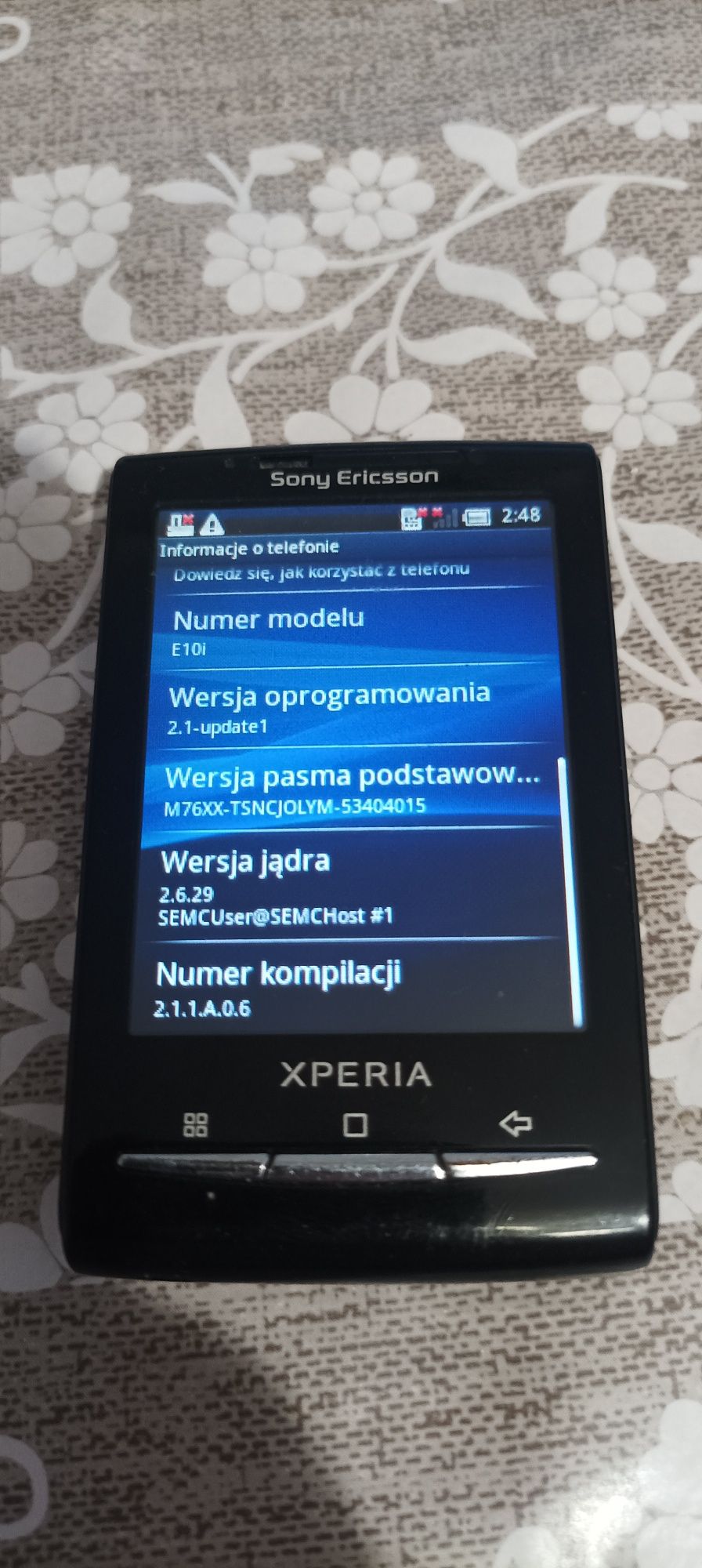 Sony Ericsson Xperia e10i