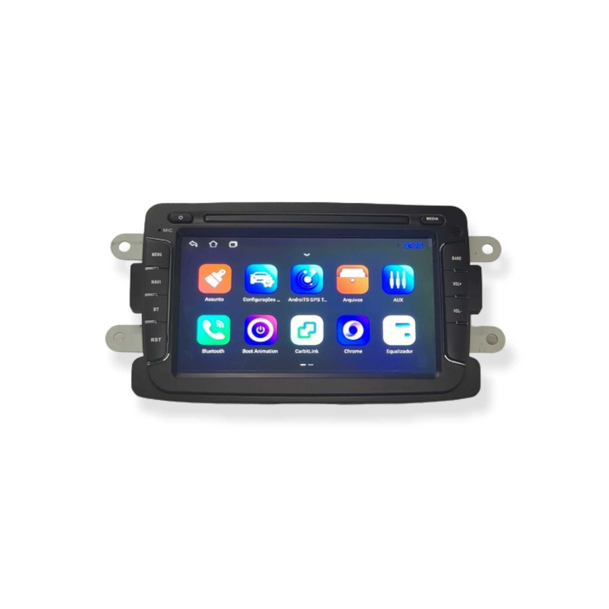 Auto Rádio 2 DIN Android Renault Captur Dacia Duster Logan GPS WIFI