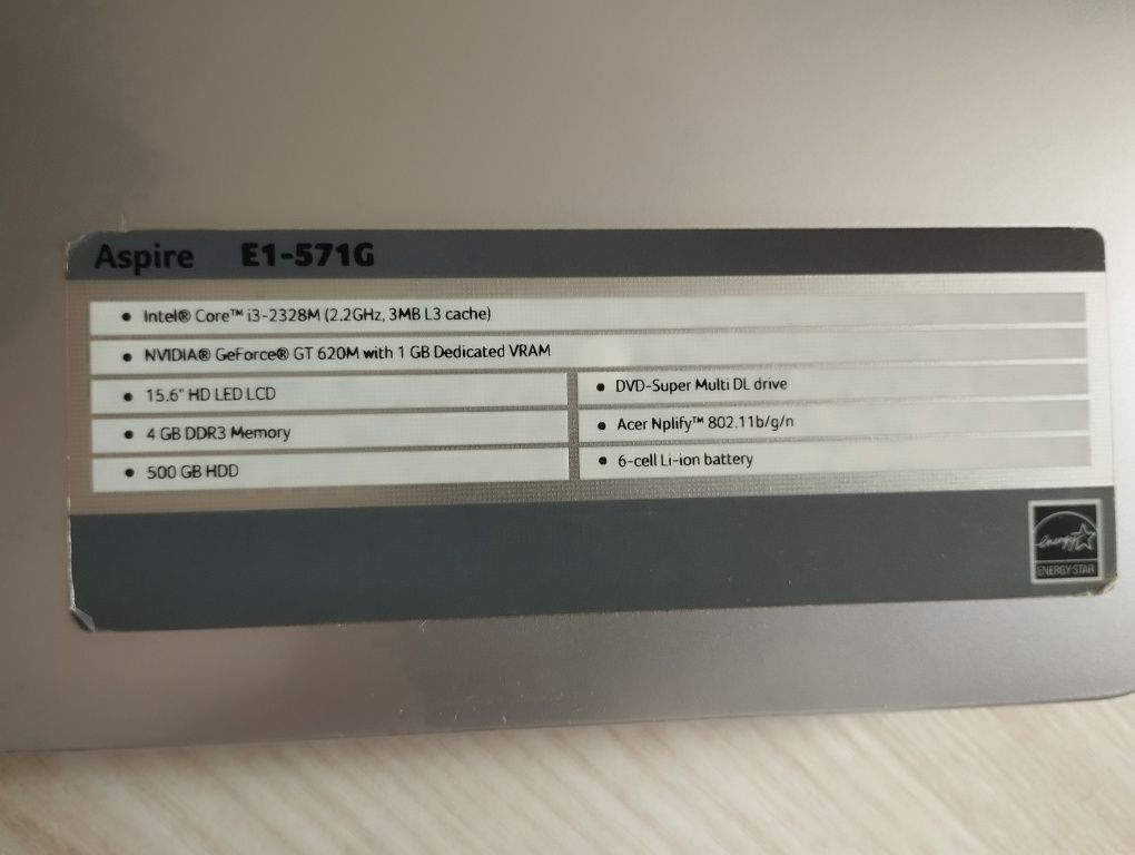 Laptop Acer Aspire