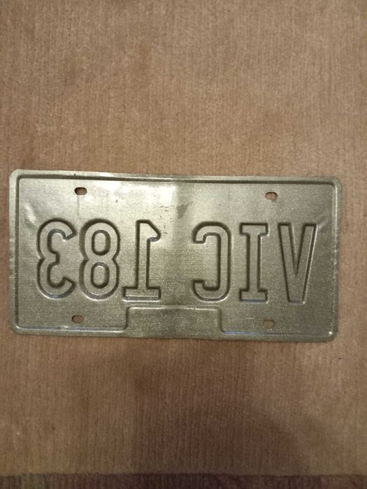 Tablica rejestracyjna USA