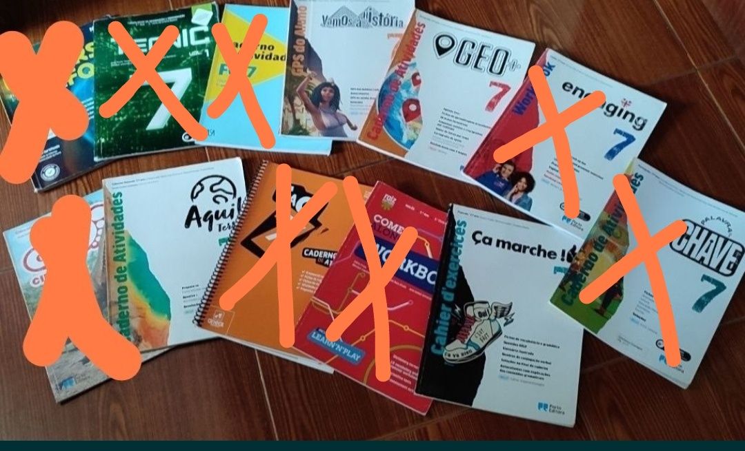 Manuais escolares para 7 ano