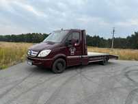 Renault Mascott  Mercedes Benz Sprinter 906 laweta autolaweta
