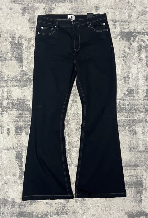 Джинси клеш Rick Owens flared jeans