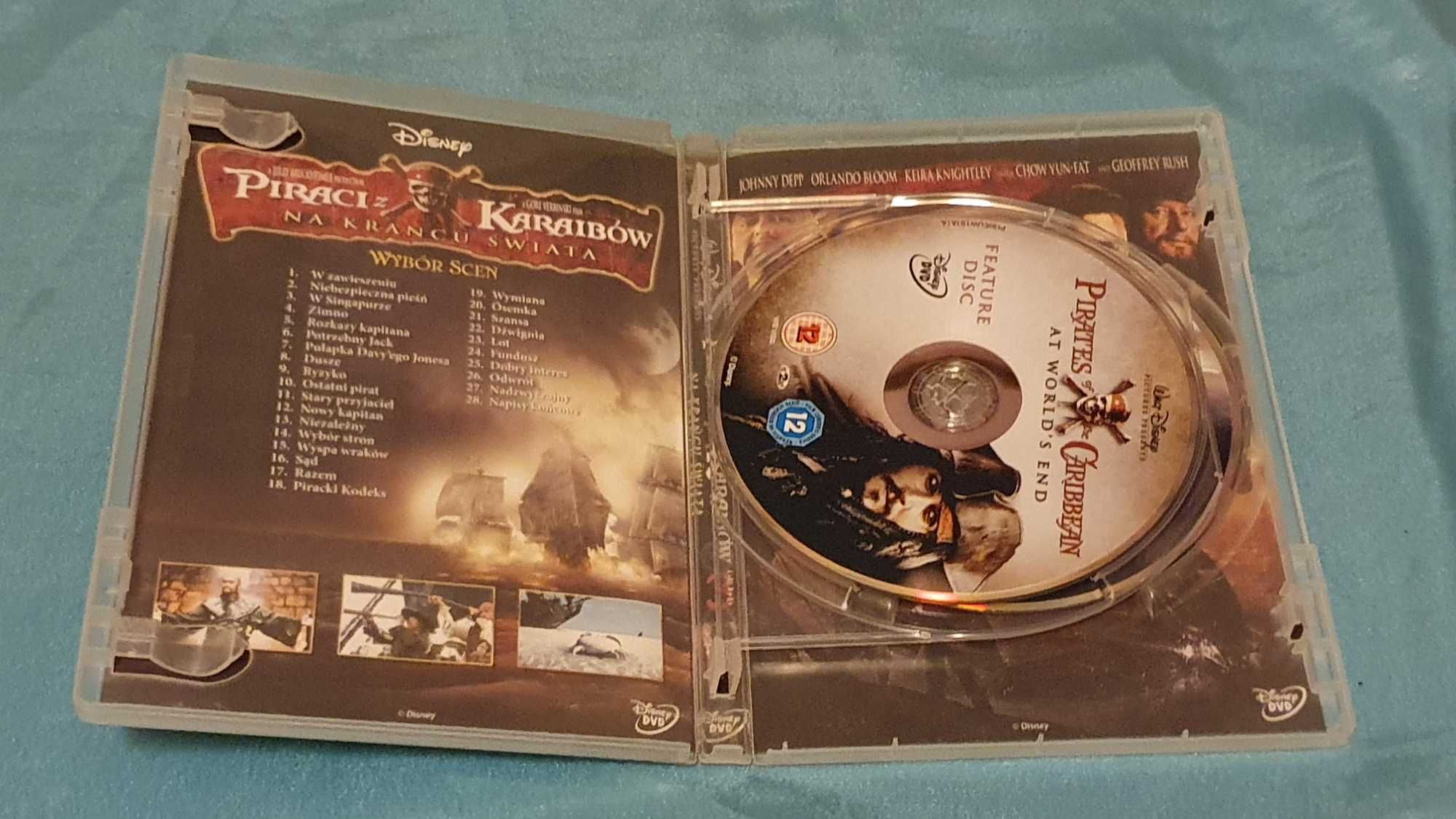 Piraci z Karaibów  na krańcu świata  DVD