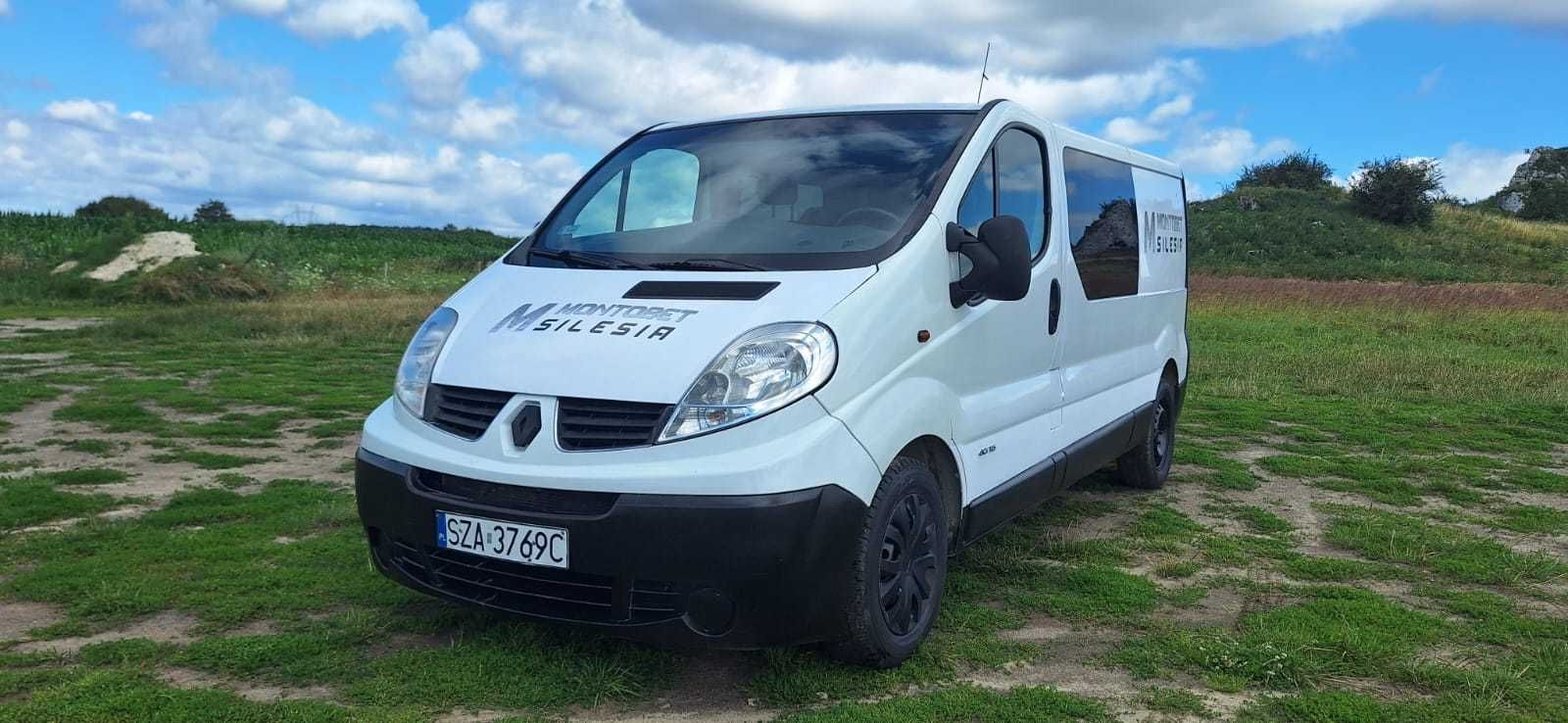 Renault Trafic / 6cio osobowy / zabudowa - brygadówka / 2.0 Diesel