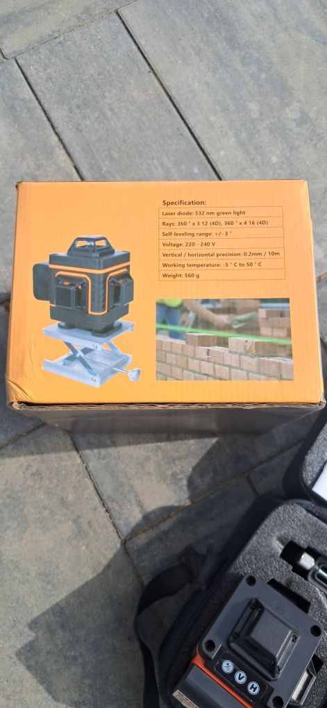 Nowy Laser z tyczką