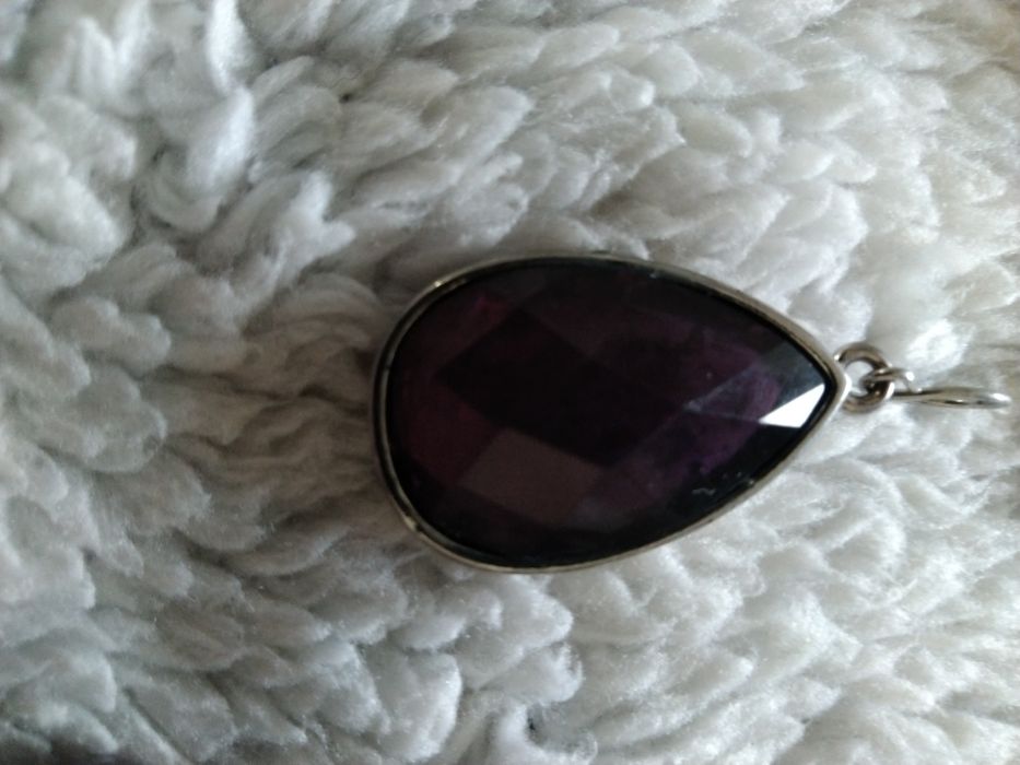 Pulseira e brincos Ametista.