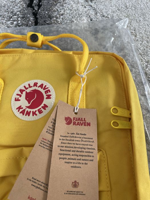Plecak szkolny Kanken Classic Yellow-Promocja