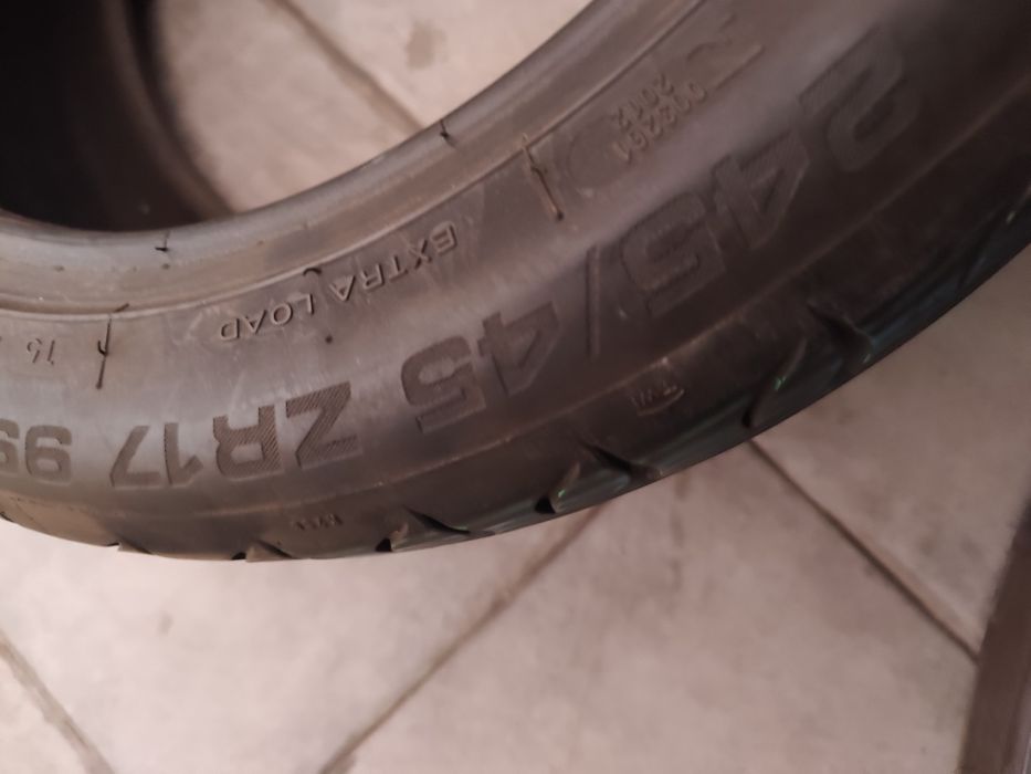 Pneus 245/45r17 kormoran ocasião