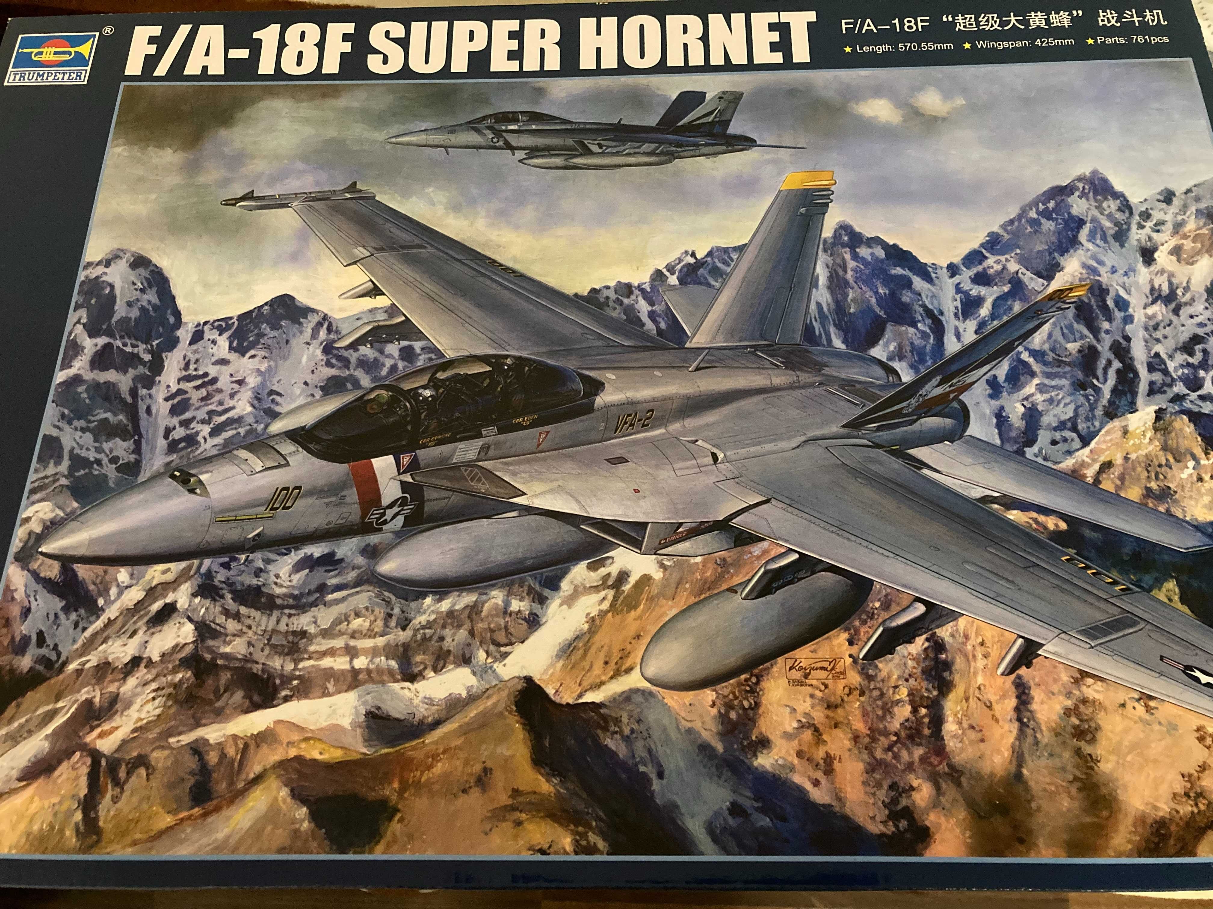 F/A-18F Super Hornet 1/32 TRUMPETER