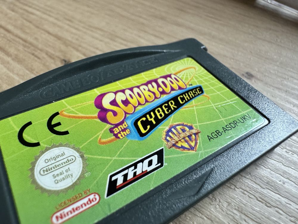 Scooby Doo Cyber Chase UKV Game Boy Advance Oryginalna gra